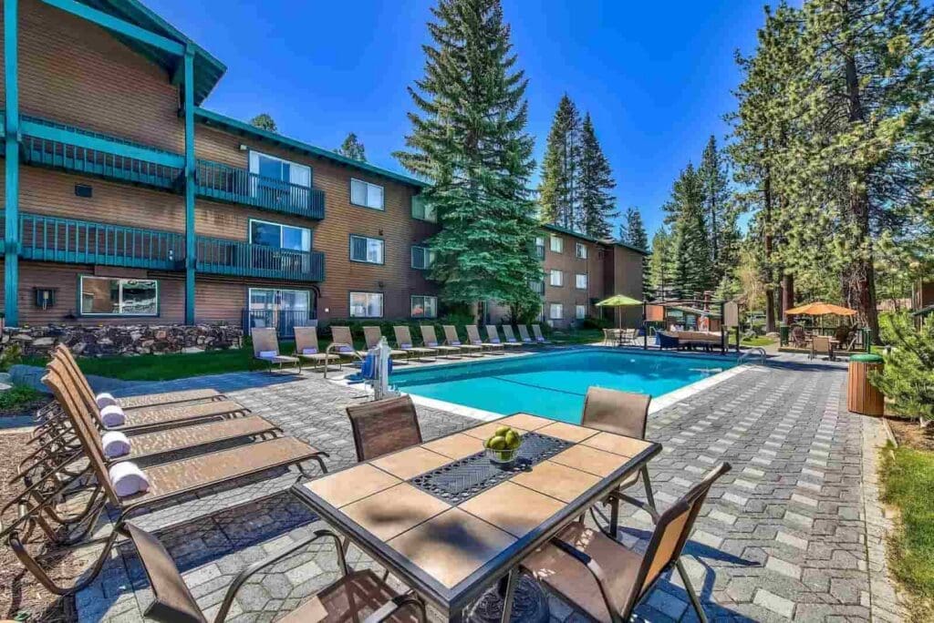 Forest Suites Resort outdoor pool area