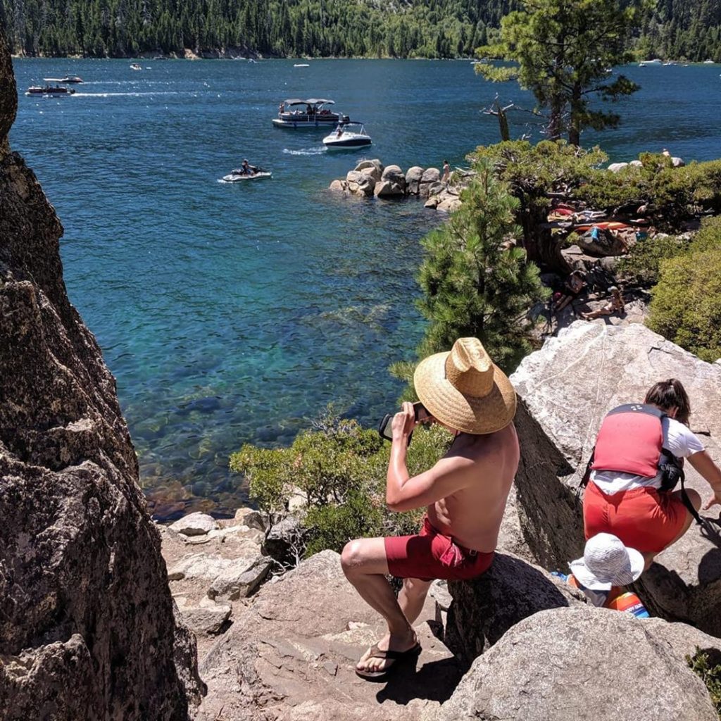 Fannette Island Emerald Bay State Park Camping