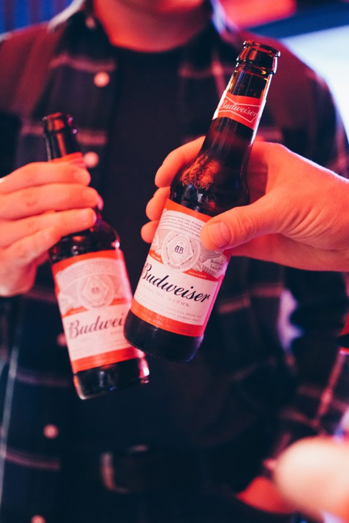 One dollar budweiser bottles at Hard Rock Hotel in Lake Tahoe