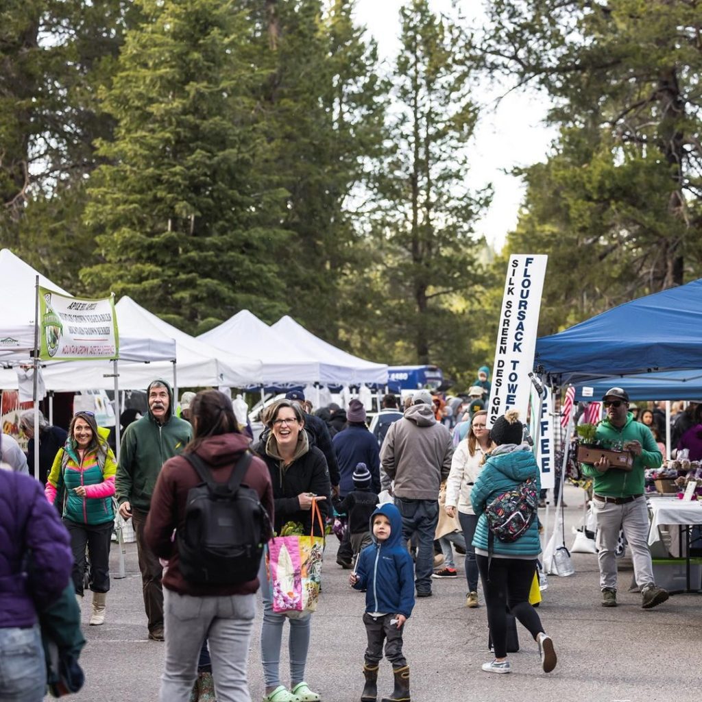 Busy wednesday in meyers lake tahoe