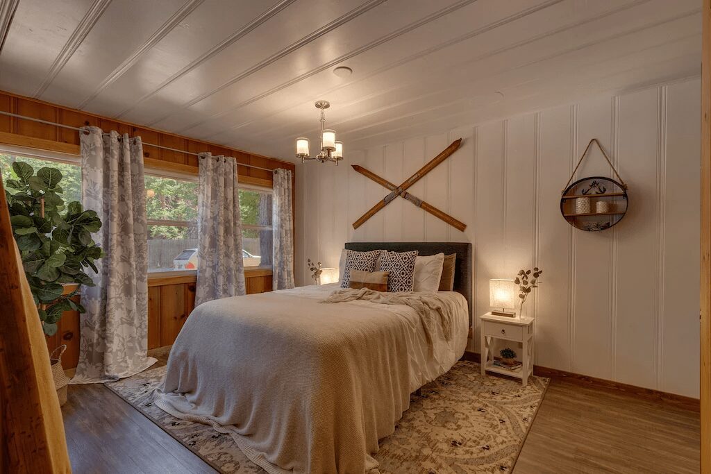 Couples VRBO west shore bedroom