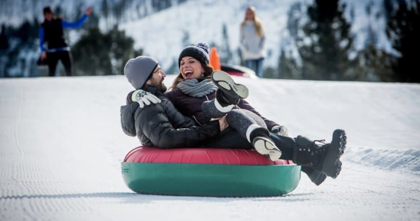 Tahoe Snowmobiles snowtubing lake tahoe