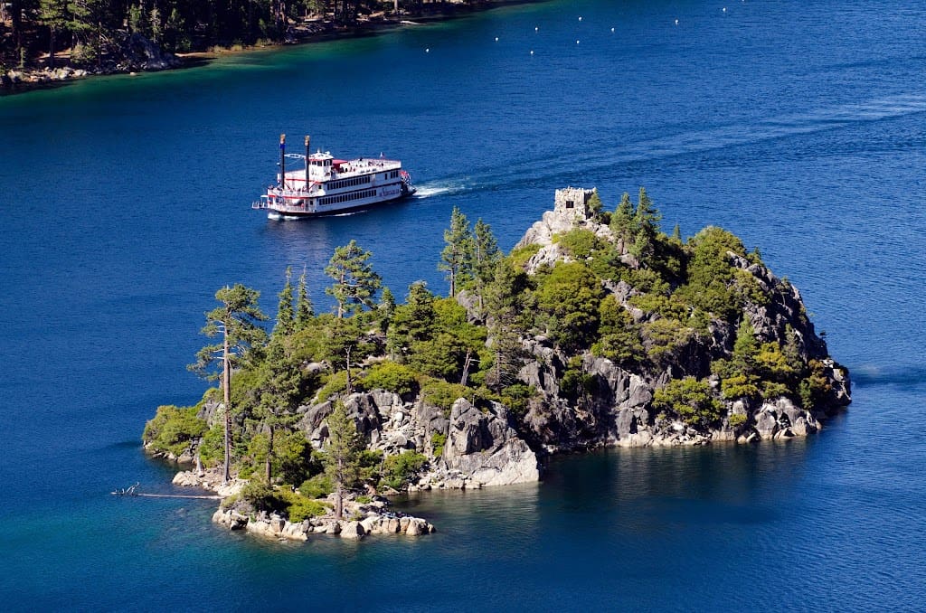 M.S. Dixie in Emerald Bay