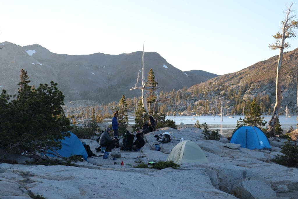 Lake Aloha in Desolation Wilderness Tahoe