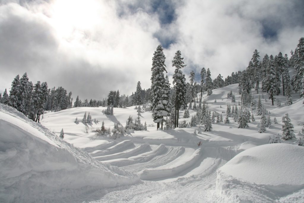 Adventure Mountain near highway 50 lake tahoe