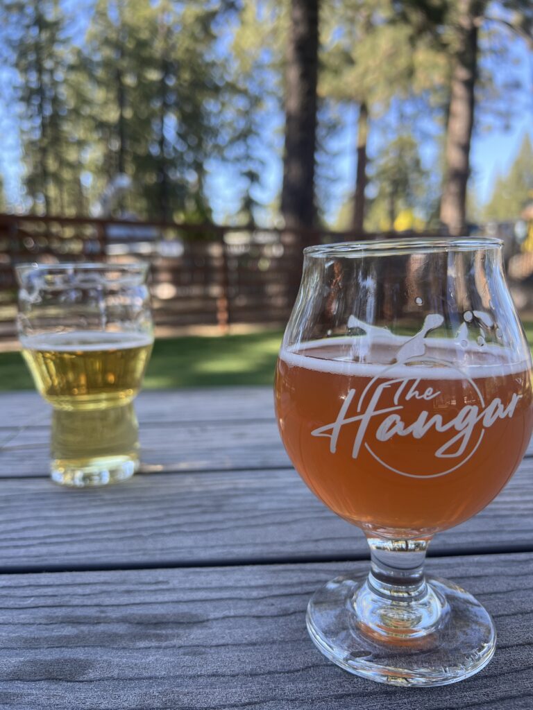 Beers at The Hangar in Lake Tahoe
