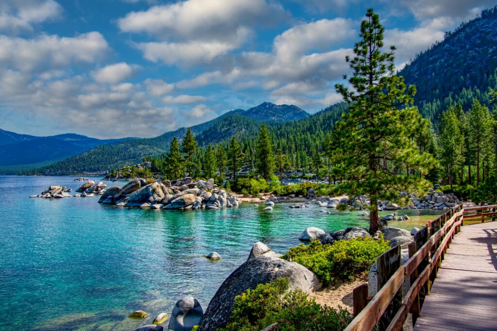 Sand Harbor in Lake Tahoe
