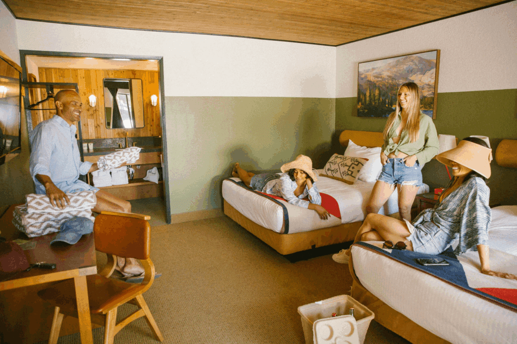 Station House Inn Room interior south lake tahoe